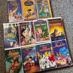 Disney Classic Collection VHS - Multicolor Covers